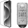 Rinkinys 2in1 Guess BP Rhinestone apsauginis stiklas ekranui ir kamerai Apple iPhone 16 Pro Max