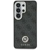 Cg Mobile Sas Rinkinys Dėklas + Smycz Guess 4G Big Rhinestone Triangle Strap MagSafe do Samsung Galaxy S26 Ultra juoda