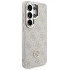 Cg Mobile Sas Rinkinys Dėklas + Smycz Guess 4G Big Rhinestone Triangle Strap MagSafe do Samsung Galaxy S26 Ultra rožinė
