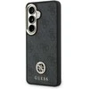 Cg Mobile Sas Rinkinys Dėklas + Smycz Guess 4G Big Rhinestone Triangle Strap MagSafe do Samsung Galaxy S26 juoda