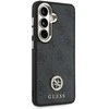 Cg Mobile Sas Rinkinys Dėklas + Smycz Guess 4G Big Rhinestone Triangle Strap MagSafe do Samsung Galaxy S26 juoda