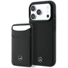 Dėklas Rinkinys etui + portfel Mercedes Grilis Pattern Leather MagSafe do iPhone 18 Pro Max / 17 Pro Max juoda