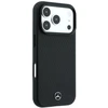 Dėklas Rinkinys etui + portfel Mercedes Grilis Pattern Leather MagSafe do iPhone 18 Pro Max / 17 Pro Max juoda