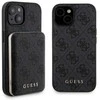 Apple iPhone 15 Guess dėklas + Powerbank MagSafe 4G Metal Logo 5000mAh (GUBPM5P15S4GEMGK) juodos spalvos