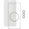 Panzer Glass Rinkinys ochronny CARE by PanzerGlass Privacy 3w1 Dėklas+Szkło+Lens do Samsung Galaxy S26