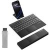 Składana klaviatūra su touchpadem SODI ZO1T Tri-Fold Bluetooth juoda