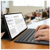 Składana klaviatūra su touchpadem SODI ZO1T Tri-Fold Bluetooth juoda
