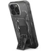 Skinarma dėklas Helio Apple iPhone 16 Pro 6.3" Magnetic Charging + Grip Stand juodos spalvos