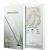 Telefono pakabukas Guess Wrist Strap Saffiano Chain 4G Charm rožinis