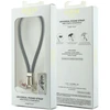 Telefono pakabukas Guess Wrist Strap Silikono rašto pakabukai juodas