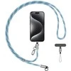 Virvelė telefonui su įkrovimo kabeliu Usams SJ746 30W USB-C į Lightning 1.2m mėlynos spalvos