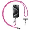 Virvelė telefonui su įkrovimo kabeliu Usams SJ746 30W USB-C į Lightning 1.2m rožinės spalvos