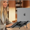 SODI 315 Regulowany składany stojak na laptopa juoda