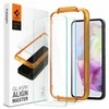 Apsauginis stiklas Samsung Galaxy A35 5G Spigen ALM Glas.tr 2-pack skaidrus