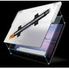 TEMPERED GLASS Spigen GLAS.TR "EZ FIT" TESLA MODEL X 2022 / MODEL S 2021 Juodas
