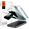 Apsauginis stiklas Spigen Stiklas tR EZ Fit (Privacy) 2-pack, skaidrus - iPhone 15 Pro