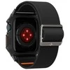 Dėklas Apple Watch 4 / 5 / 6 / 7 / 8 / 9 / SE ( 44 / 45 mm) Spigen Lite Fit ”Pro” juodos spalvos