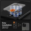 Spigen OPTIK PRO GLAS.TR ”EZ FIT” KAMEROS APSAUGOS 2 PAKUOTĖS Apple iPhone 16 PRO / PRO MAX DESERT TITANIUM