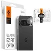 Kameros apsauga Google Pixel 9 Pro Spigen Optik. TR ”EZ FIT” kameros apsauga 2-pack Crystal Clear