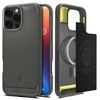 Spigen Rugged Armor MagSafe do Apple iPhone 16 Pro Max – dėklas telefonui pilkos spalvos