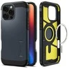 Spigen Tough Armor MagSafe su stoveliu Apple iPhone 16 Pro Max – dėklas telefonui pilkos spalvos