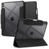 Spigen Ultra Hybrid Pro, juodos spalvos – Apple iPad Air 13″ 2024/2025/2026