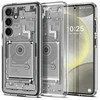 Samsung Galaxy S24 Spigen Ultra Hybrid Crystal Zero One telefono dėklas baltos spalvos