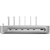 Stacja ładująca 4smarts Team 100W 5xUSB-C su zestawem 6 kabli sidabrinė