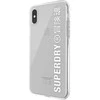 Dėklas SUPERDRY SNAP CASE CLEAR IPHONE X/XS TRANSPARENT / Baltas