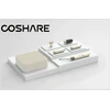 Suszarko-Plaukų suktuvas COSHARE InStyle 4w1 HS30E kreminė