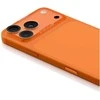 Szkło na objektyvas aparatu Skinarma Magma Full Matte do iPhone 17 Pro oranžinė