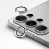 Szkło na objektyvas aparatu UNIQ Optix Aliuminio Camera Lens do Samsung Galaxy S26 / S26+ sidabrinė