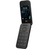 Atlenkiamas telefonas HMD 2660 Flip TA-1711 Dual SIM, Juodas