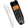 Telefonas stacionarus belaidis komplektas 2 vnt. Motorola S1202 juoda balta