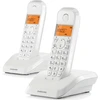 Telefonas stacionarus belaidis komplektas 2 vnt. Motorola S1202 balta