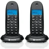 Telefonas stacionarus belaidis komplektas 2 vnt. Motorola C1002CB+ juoda