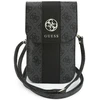 Phone bag Guess 4G & Classic Logos Stripe Strap juodas
