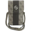 Phone bag Guess 4G & Classic Logos Stripe Strap ruda