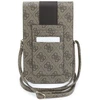 Phone bag Guess 4G & Classic Logos Stripe Strap ruda