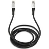 TUMI TUCCSUSBC kabelis USB-C - USB-C 1.5mFast Charging juodos spalvos