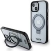 Tumi TUHMP15SSSFC Apple iPhone 15 / 14 / 13 6.1″ baltos spalvos kietas dėklas with skaidrus Ring Stand and MagSafe