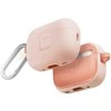 UNIQ Clyde Lock dėklas AirPods Pro 2 (2022/2023) powder pink-pink/light pink-crepe pink