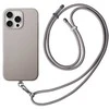UNIQ dėklas Coehl Creme Apple iPhone 16 Pro 6.3" Magnetic Charging pilkos spalvos