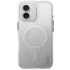 UNIQ dėklas Coehl Lumino Apple iPhone 16 6.1" Magnetic Charging sidabro spalvos