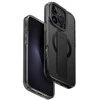 UNIQ dėklas Heldro Max Apple iPhone 16 Pro 6.3" Magclick Charging juodos spalvos