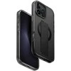 UNIQ dėklas Heldro Max Apple iPhone 16 Pro Max 6.9" Magclick Charging juodos spalvos