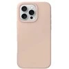 UNIQ dėklas Lino Hue Apple iPhone 16 Pro 6.3"Magclick Charging rožinės spalvos