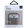 Uniq Terra oda dėklas skirtas AirPods 1 / 2 generation - beige