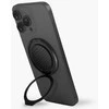 UNIQ Gripfit Premium 360 Magnetic Mount&amp;Kickstand magnetinis laikiklis juodos spalvos