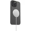 Dėklas UNIQ Lino Hue Case iPhone 13 Pro / 13 6,1" anglies akiniai MagSafe